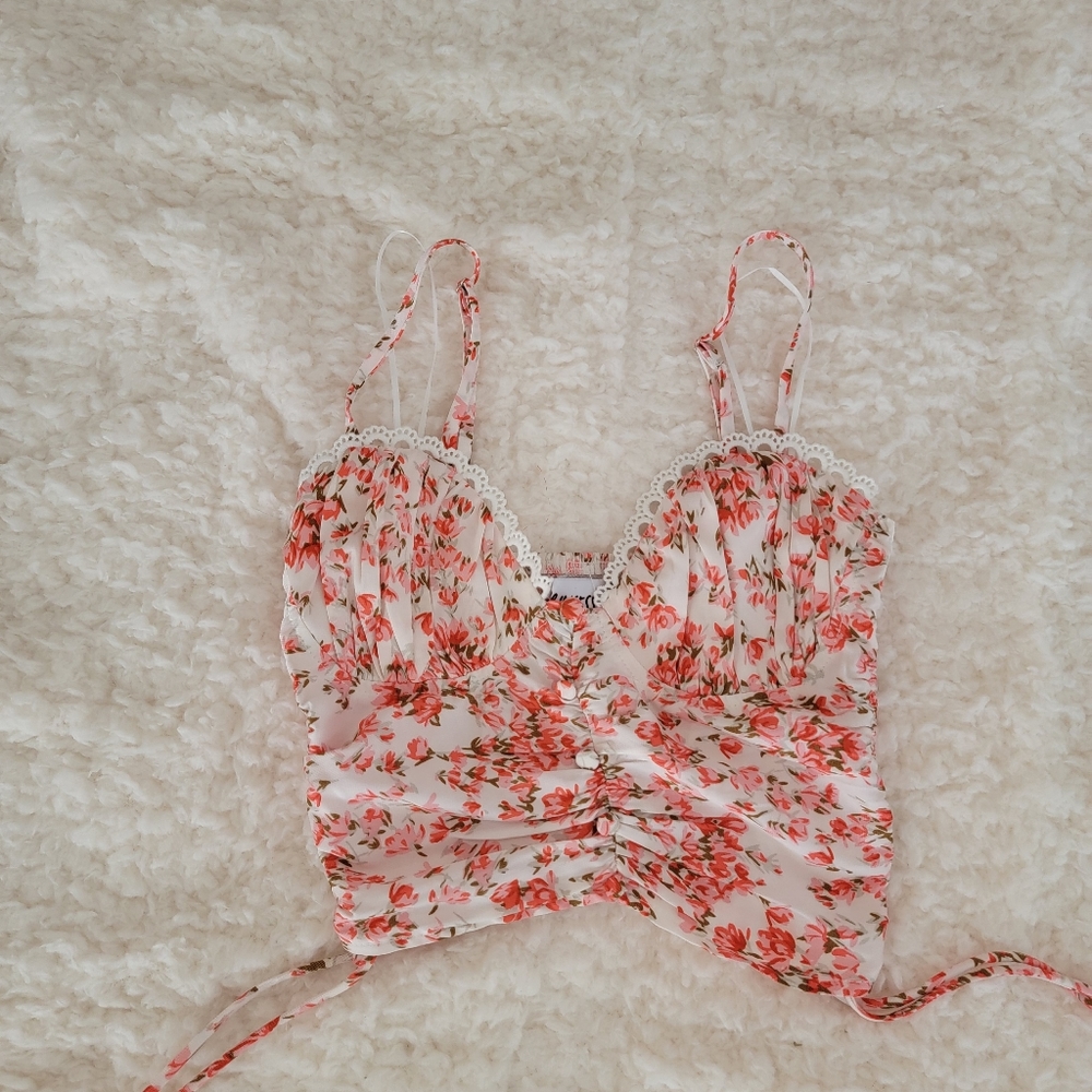 Floral Crop top